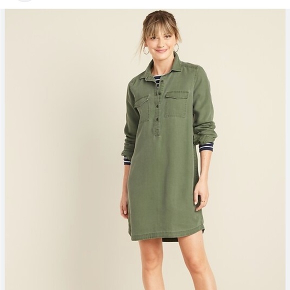 Old Navy Shirt Dress (Petite Small) - Picture 1 of 5